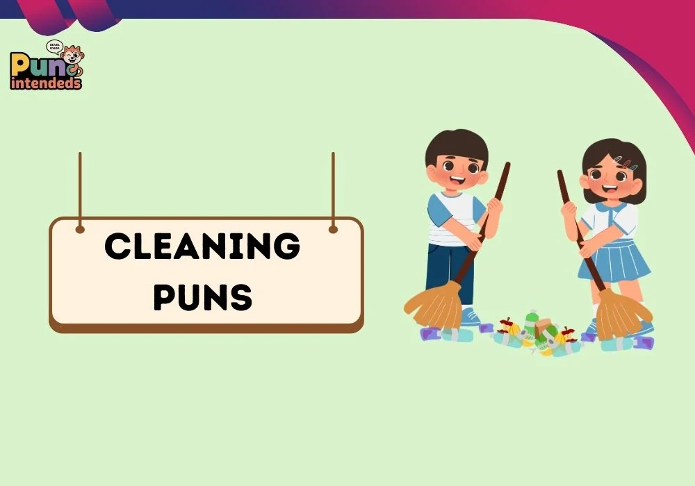cleaning puns