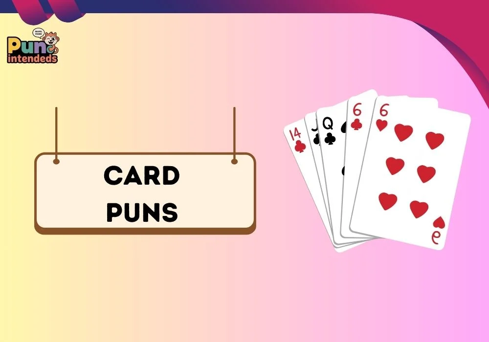 card puns